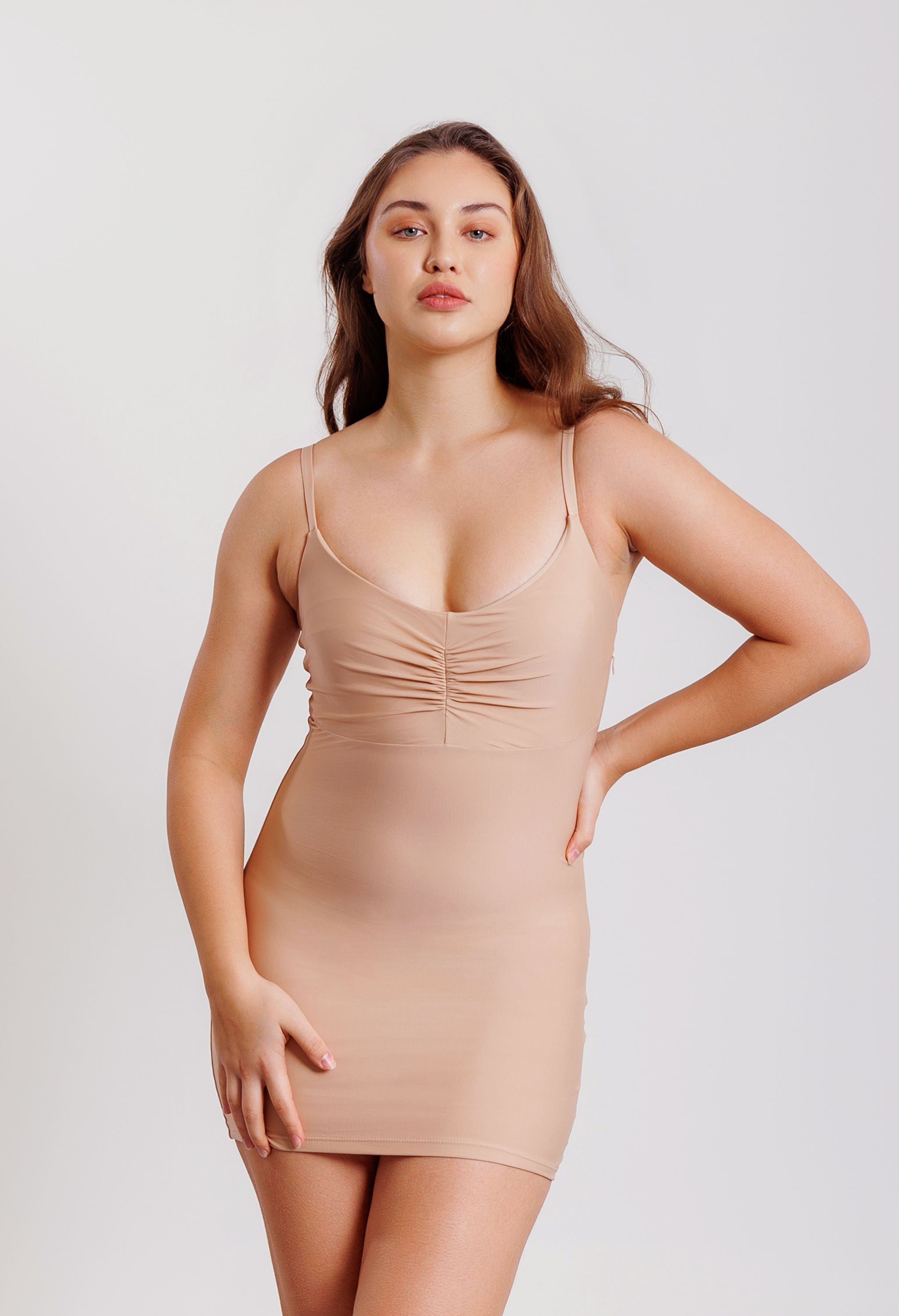 Strap Shaping dress