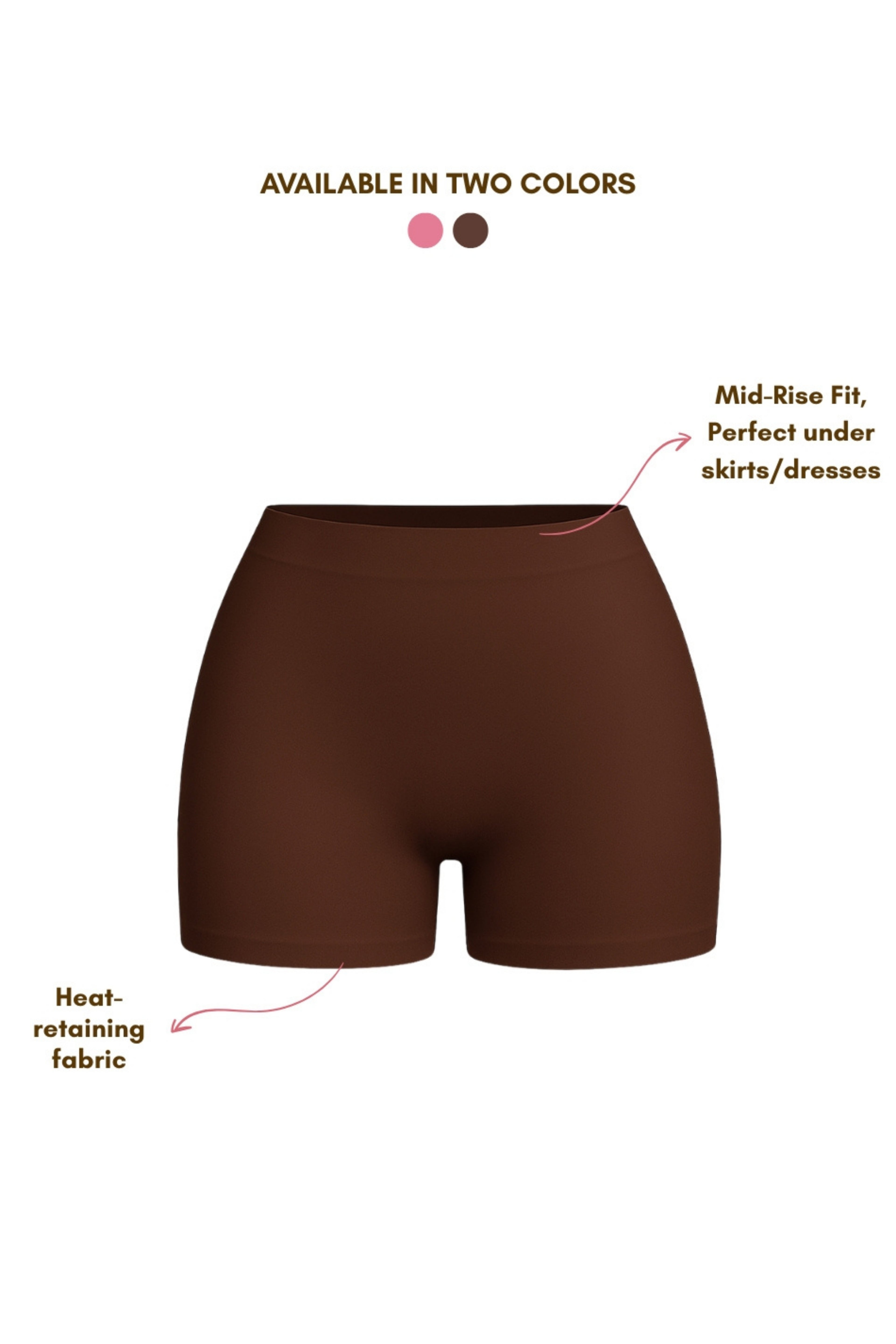 HEAT SYNC Bundle Midrise Shorts + Bandeau