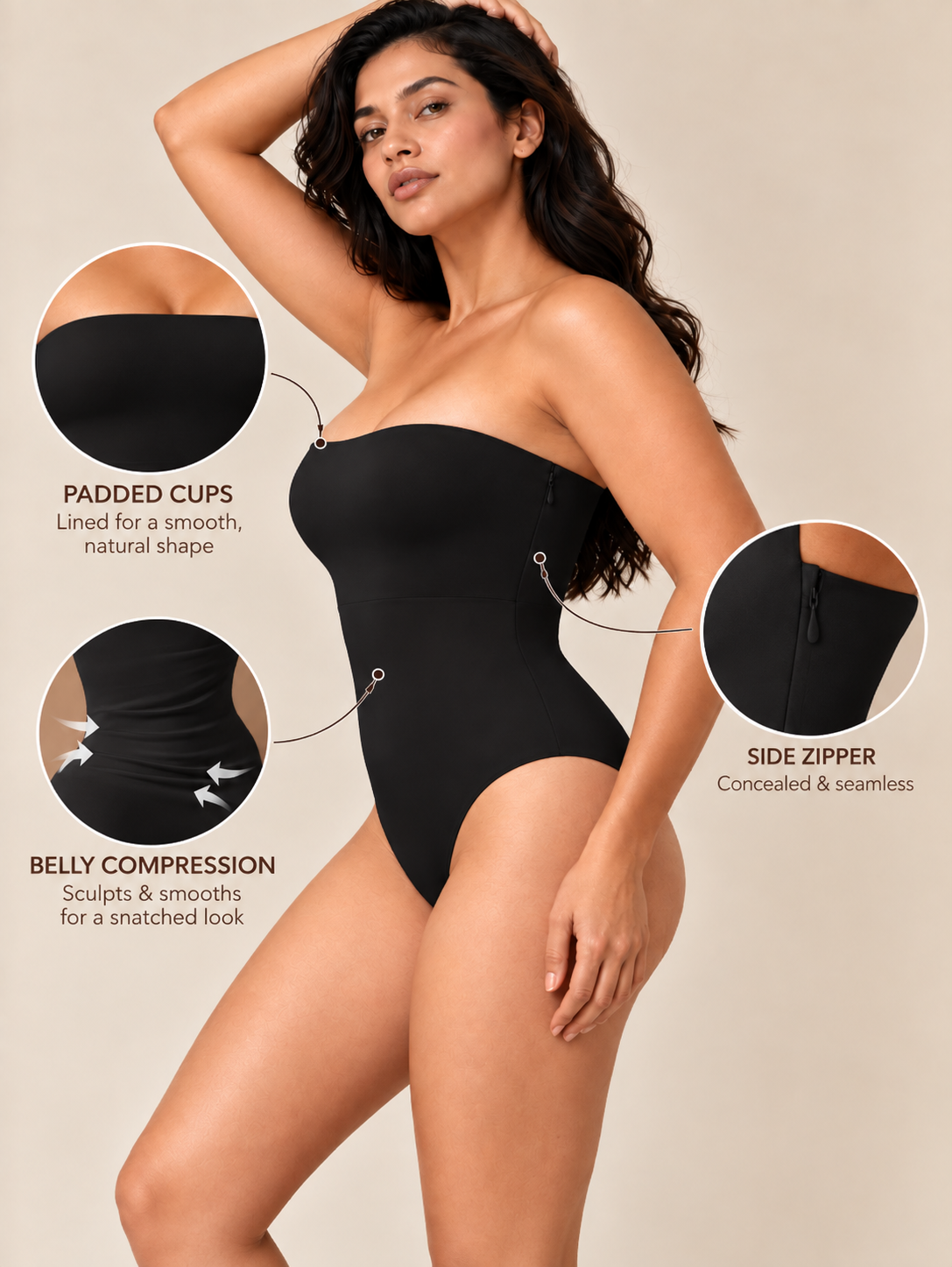 Bustier Shaping Bodysuit