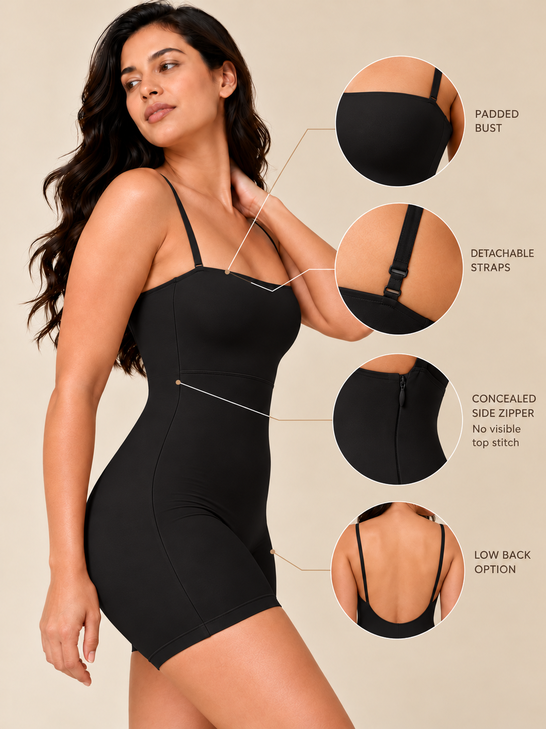 Backless Sculpt Jumper