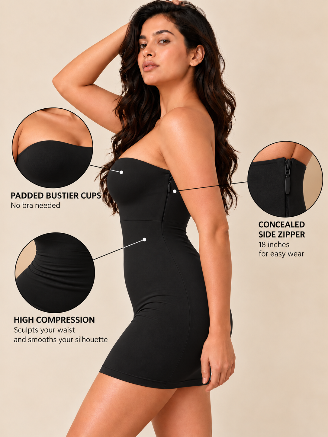 Bustier Shaping dress