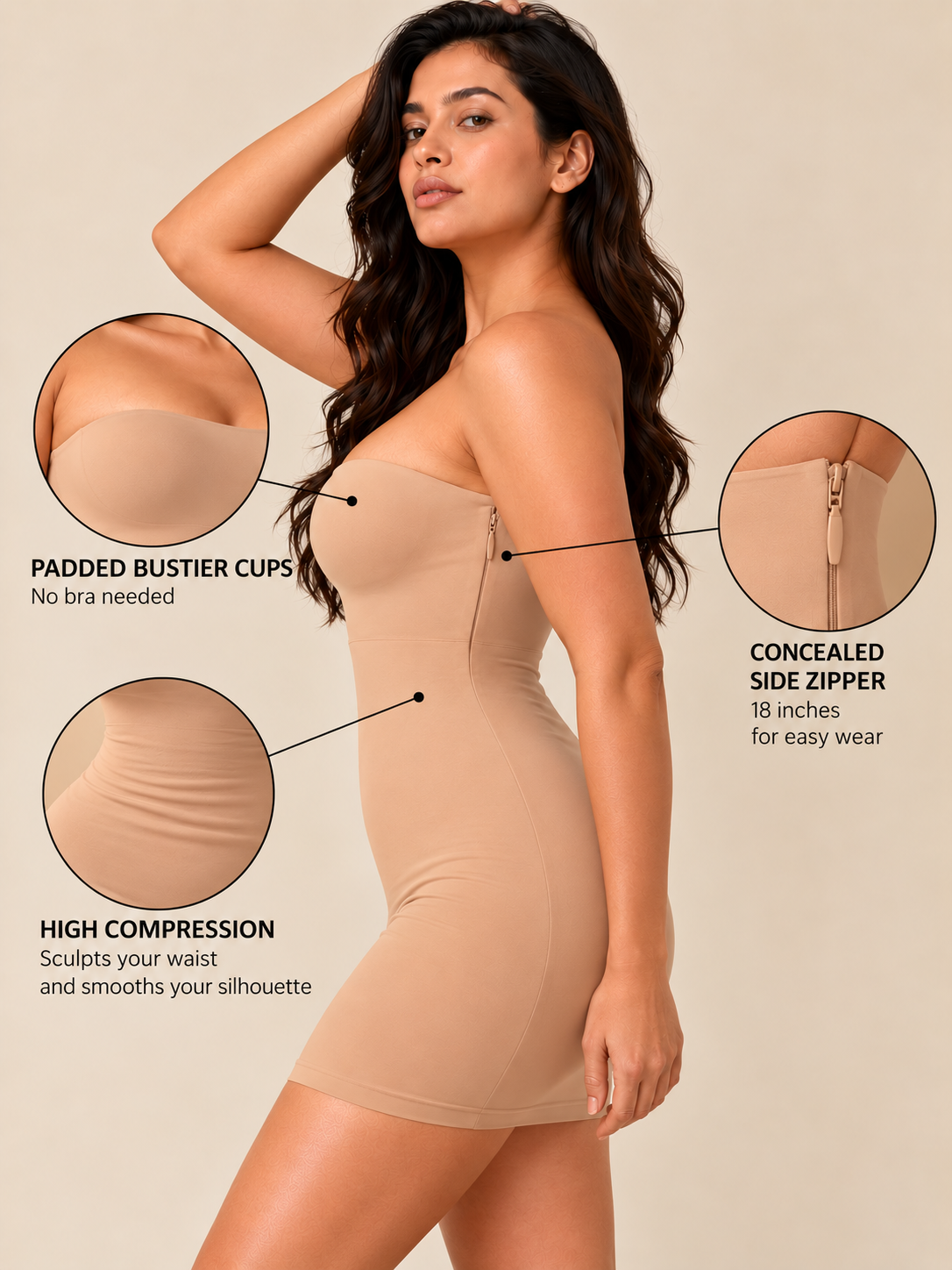 Bustier Shaping dress