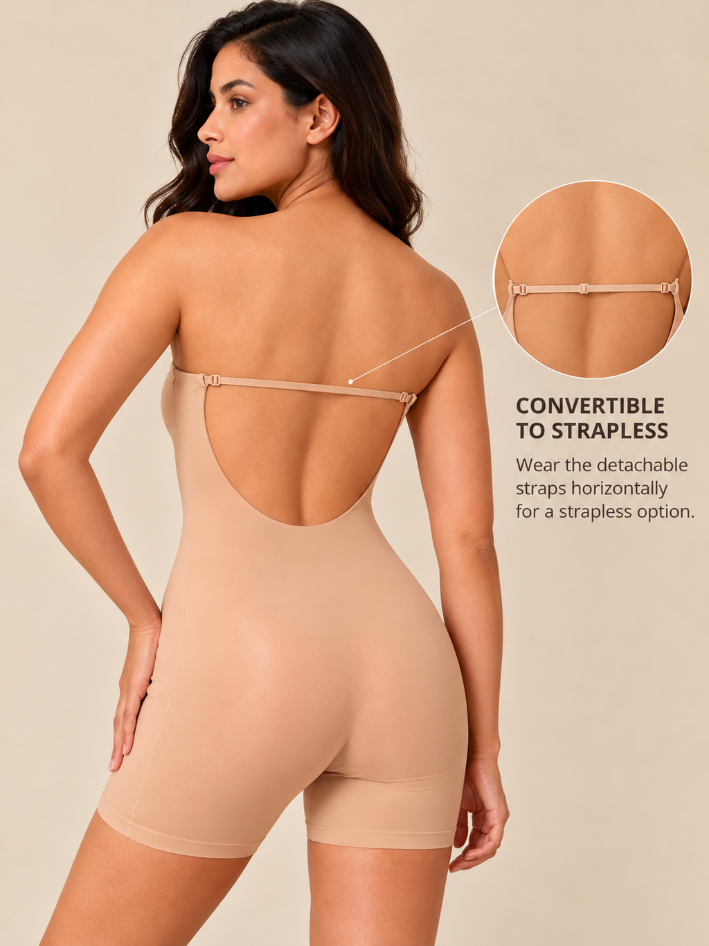 Backless Sculpt Jumper