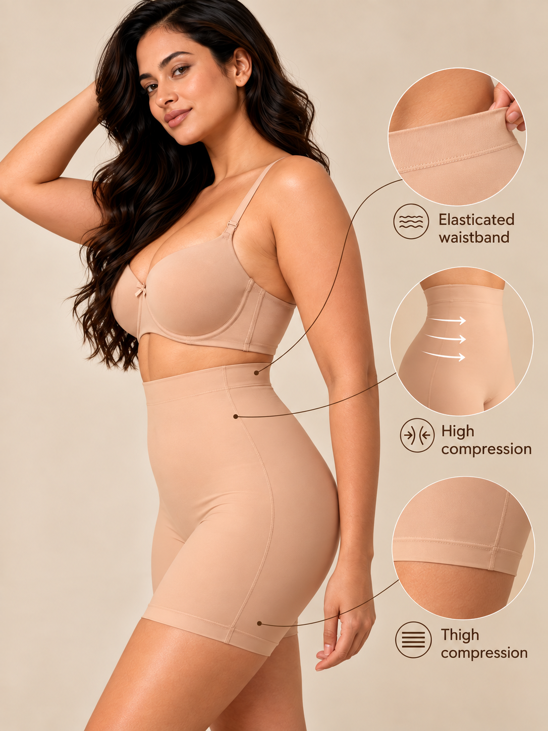 Hirise Sculpt Shorts