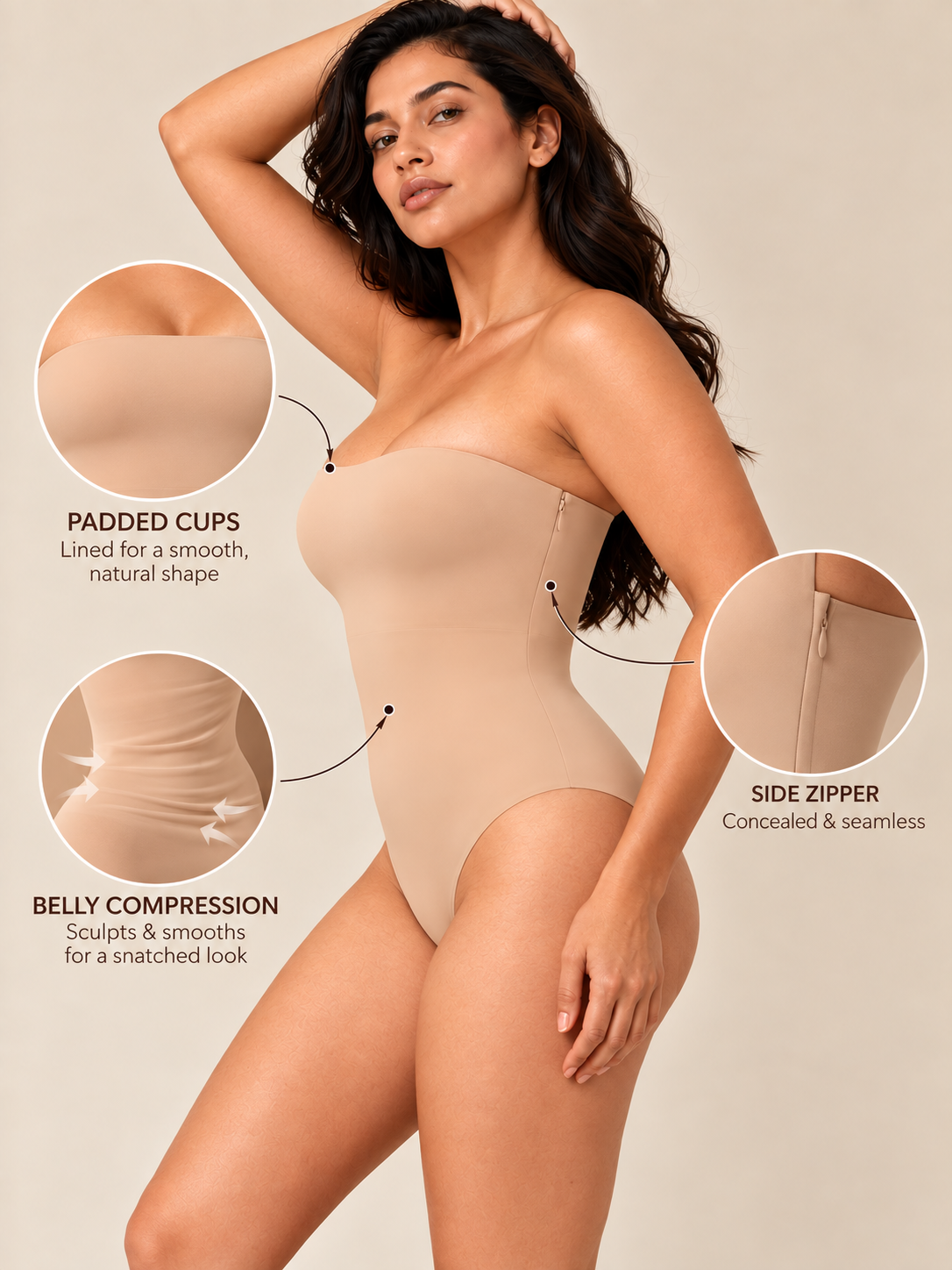 Bustier Shaping Bodysuit