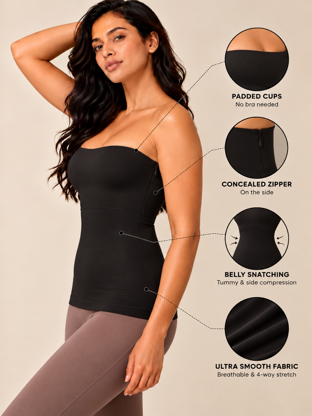 Bustier Shaping Cami