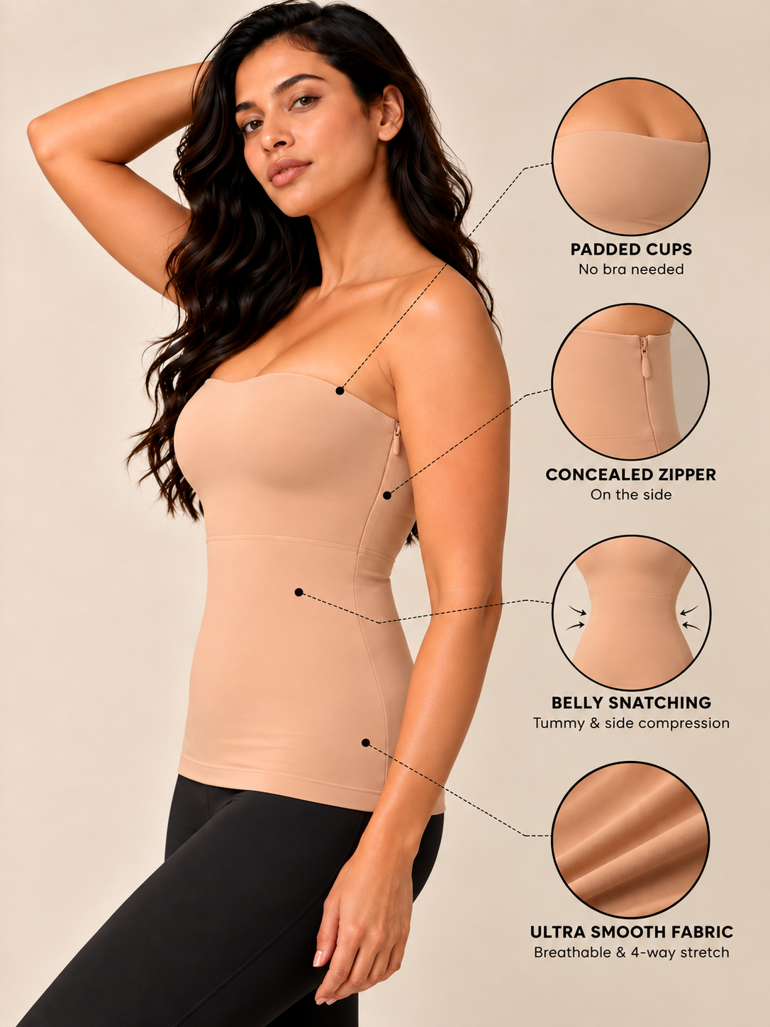 Bustier Shaping Cami